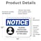 Signmission 10 in Height, 14 in Width, Vinyl Decal, Rectangle OS-2PACK-NS-D-1014-L-13374 - alternate 5